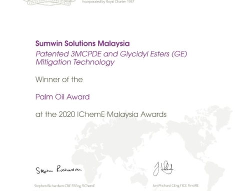 IChemE Malaysia Awards Category Winner